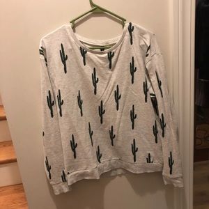 H&M cactus sweater